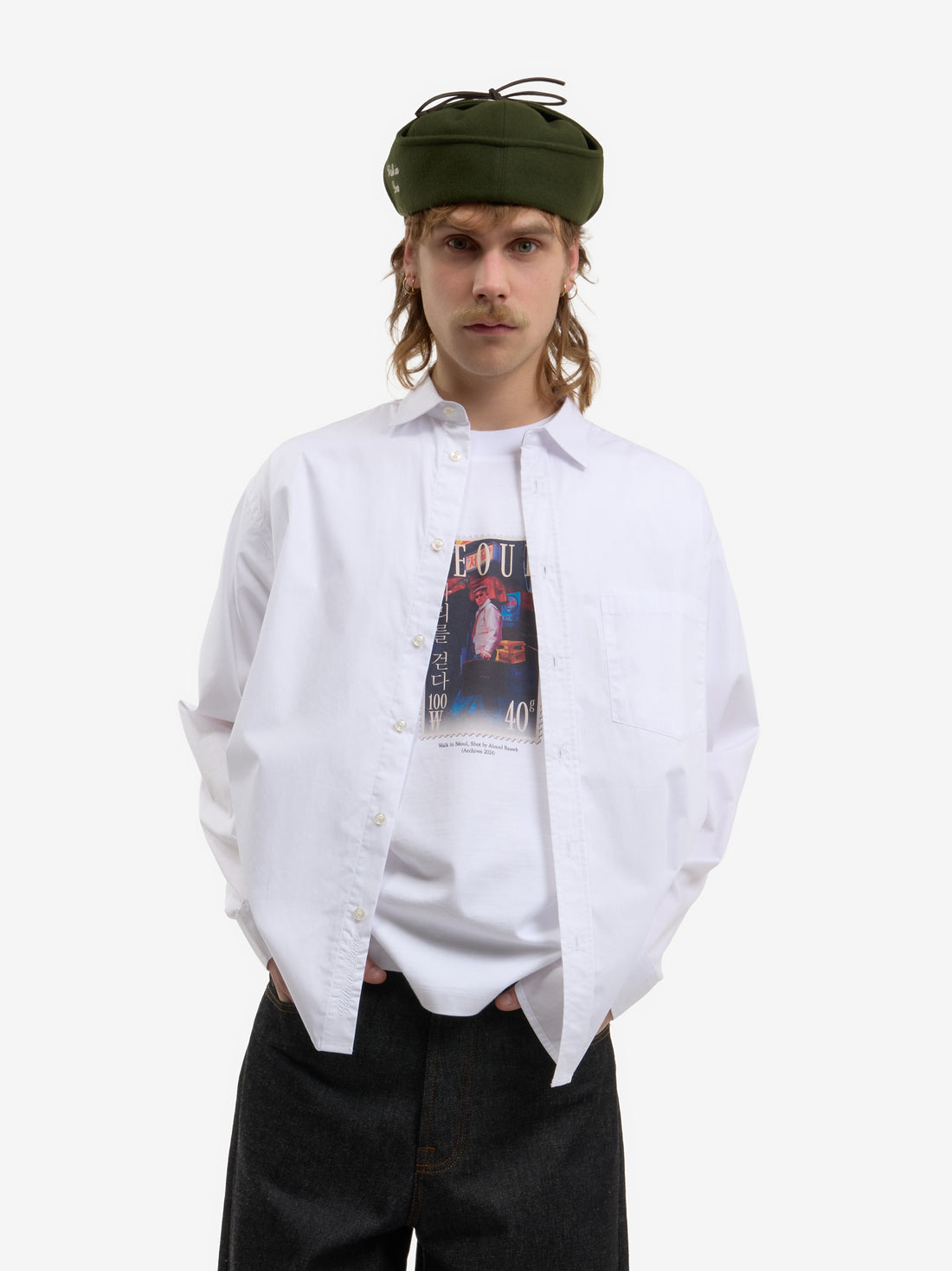 The classic white shirt