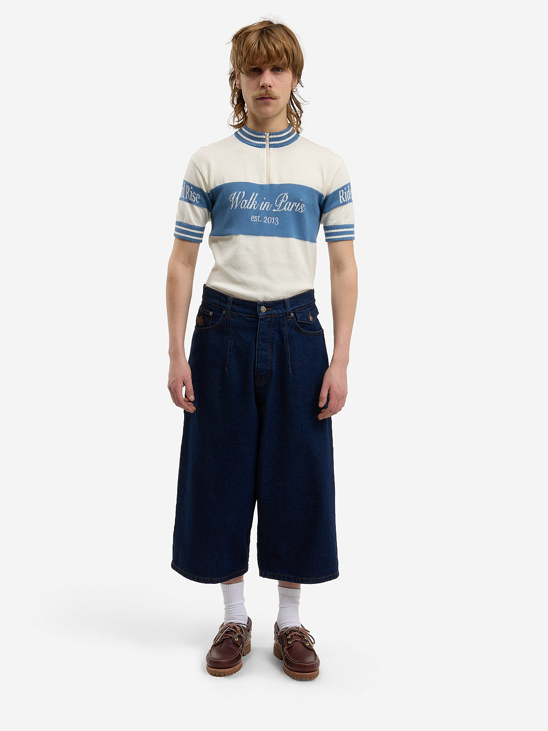 Original Wash denim balloon shorts 7