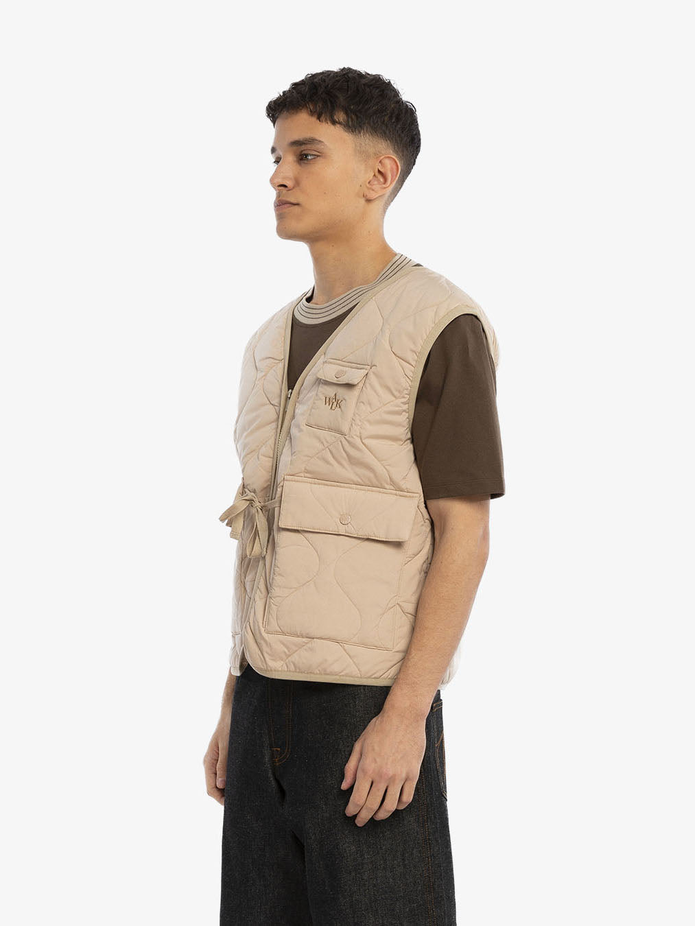 La veste sans manches du fleuriste