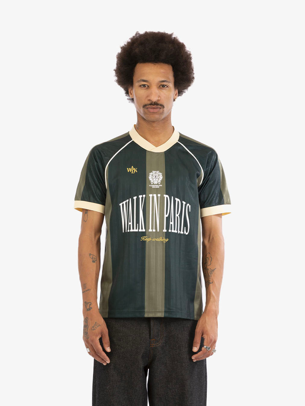 Le maillot de foot vert