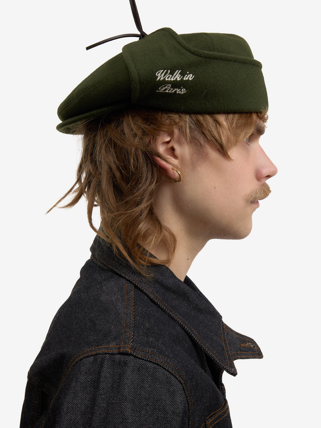 The green Sherlock beret