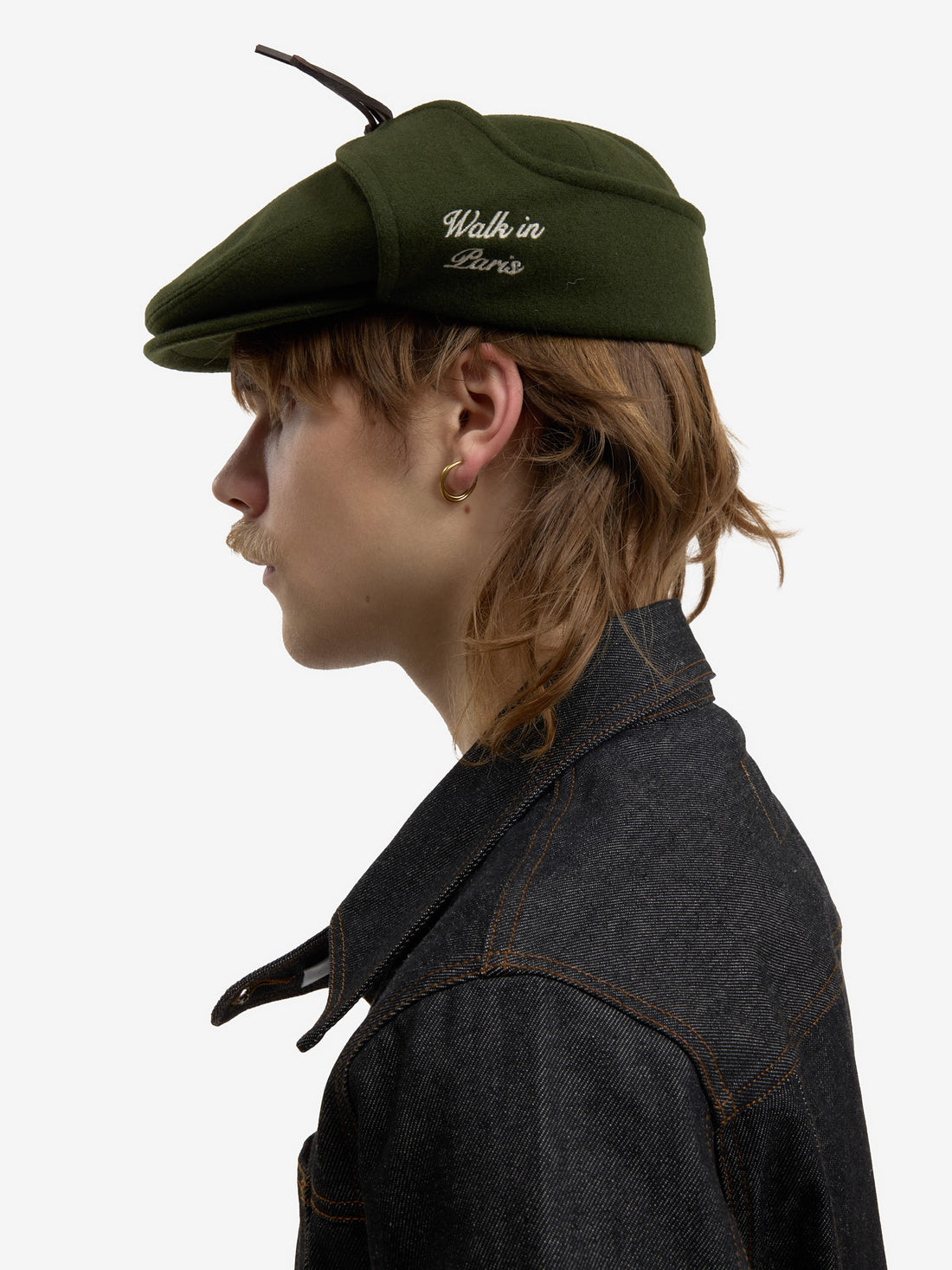 The green Sherlock beret