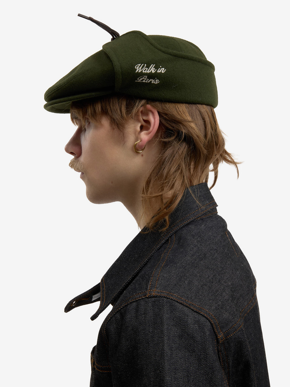 The green Sherlock beret