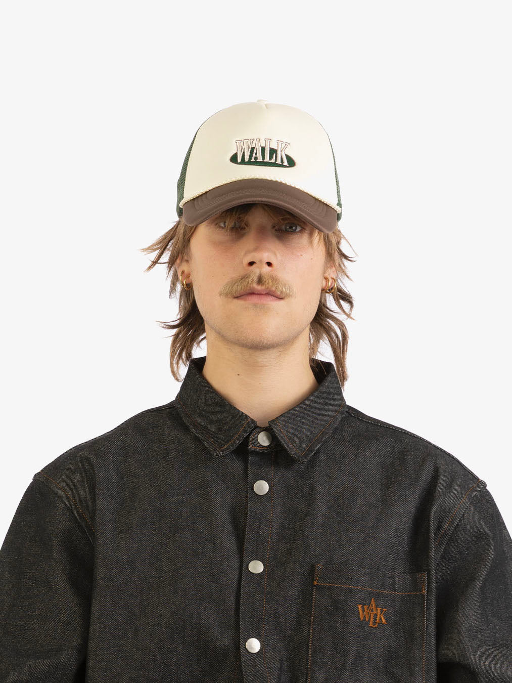 La casquette Trucker verte