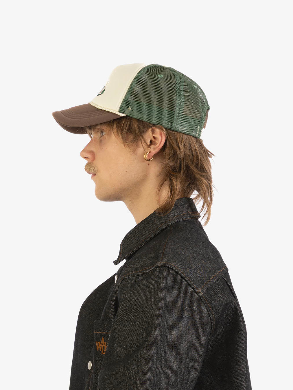 La casquette Trucker verte