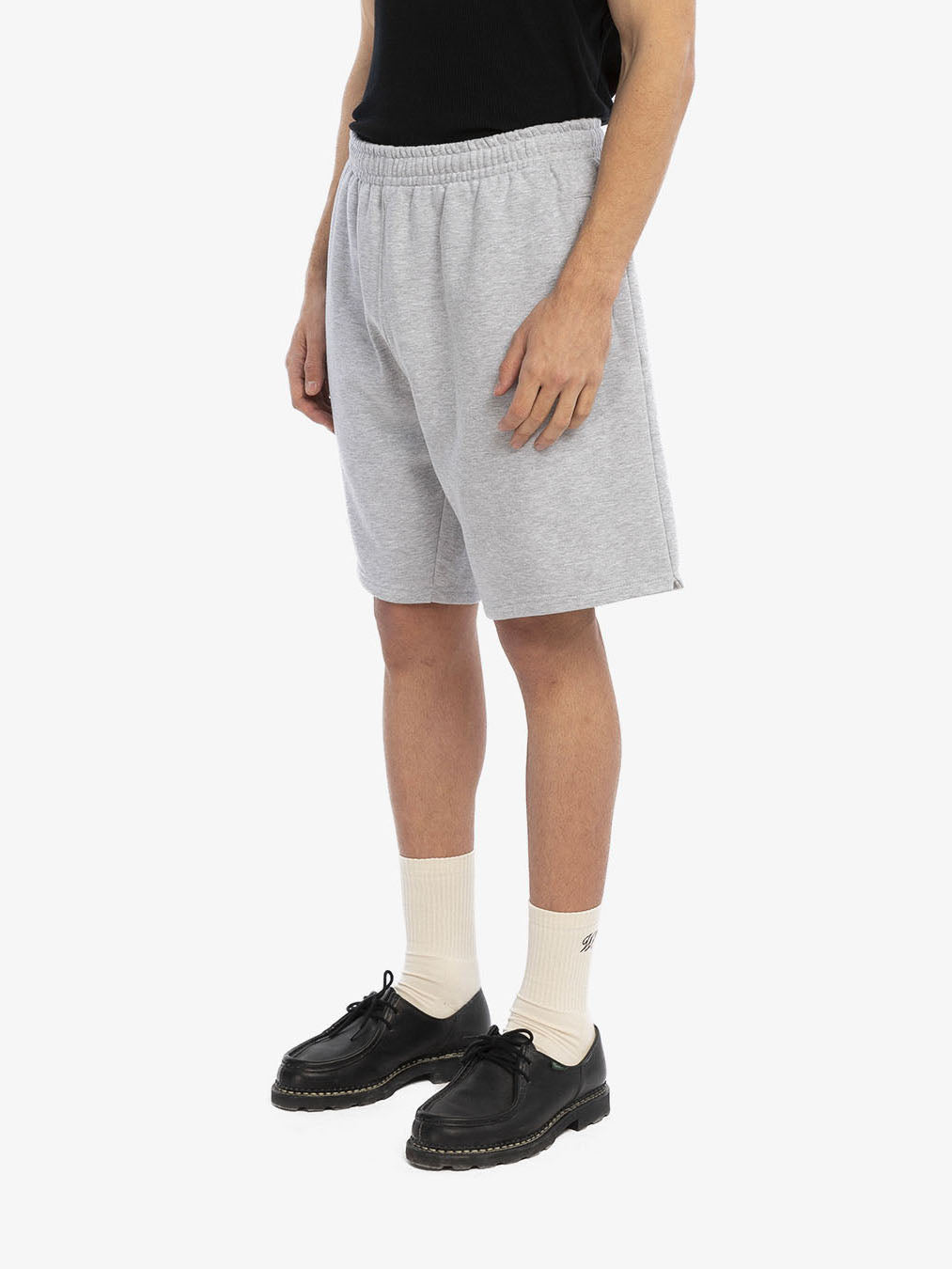 Le short molletonné gris 3