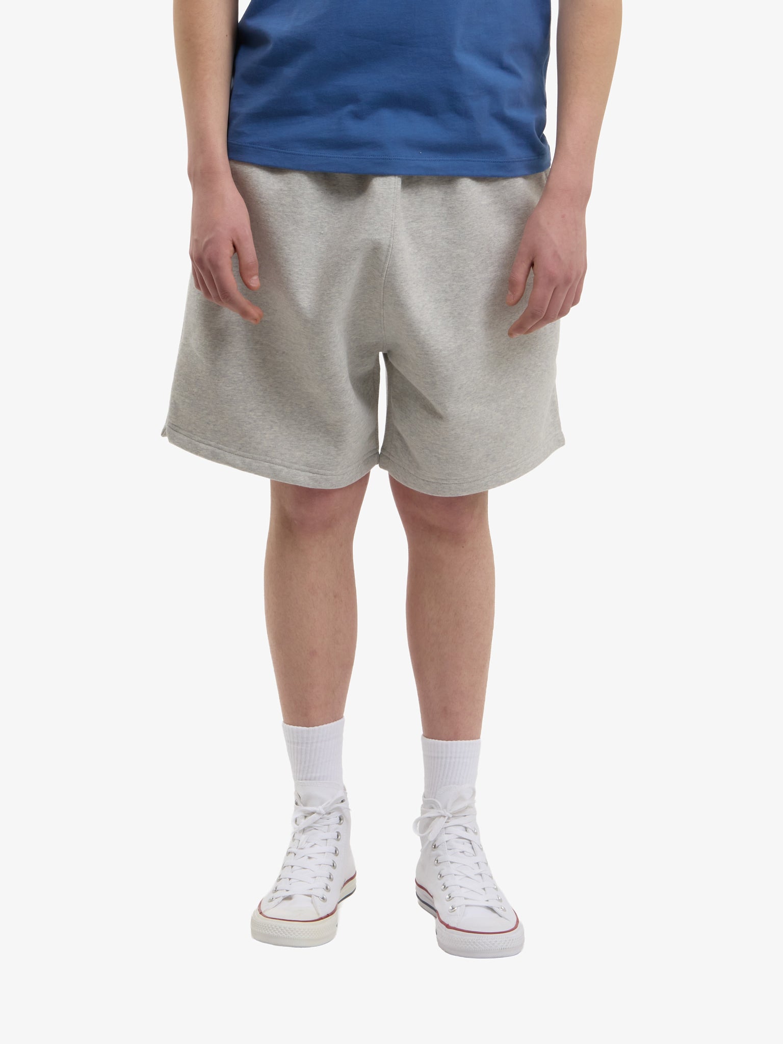 The grey fleece shorts 2