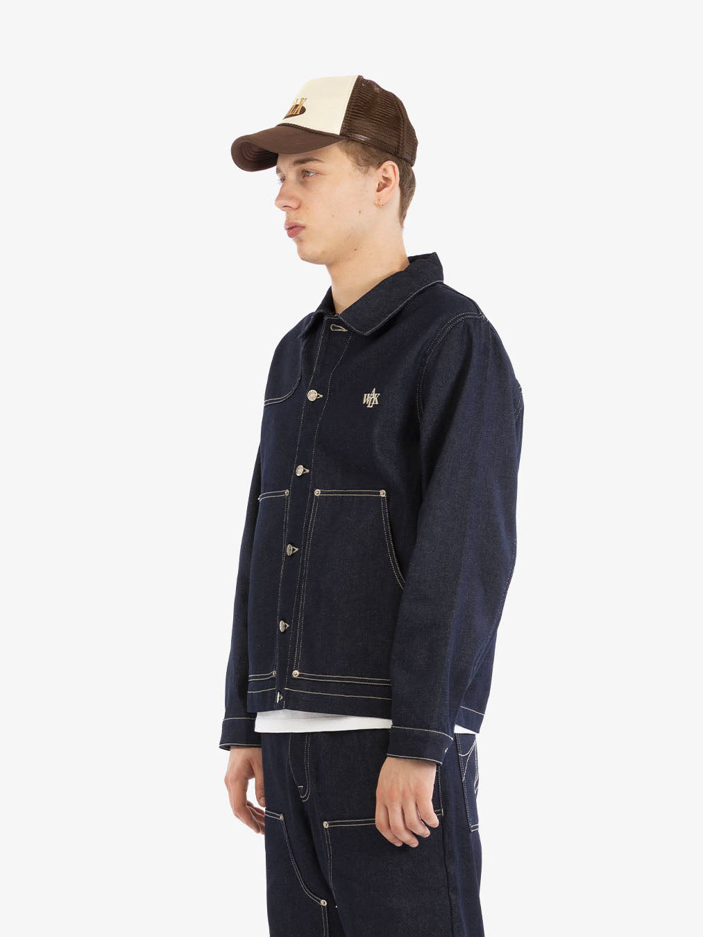 The raw denim carpenter's jacket 3