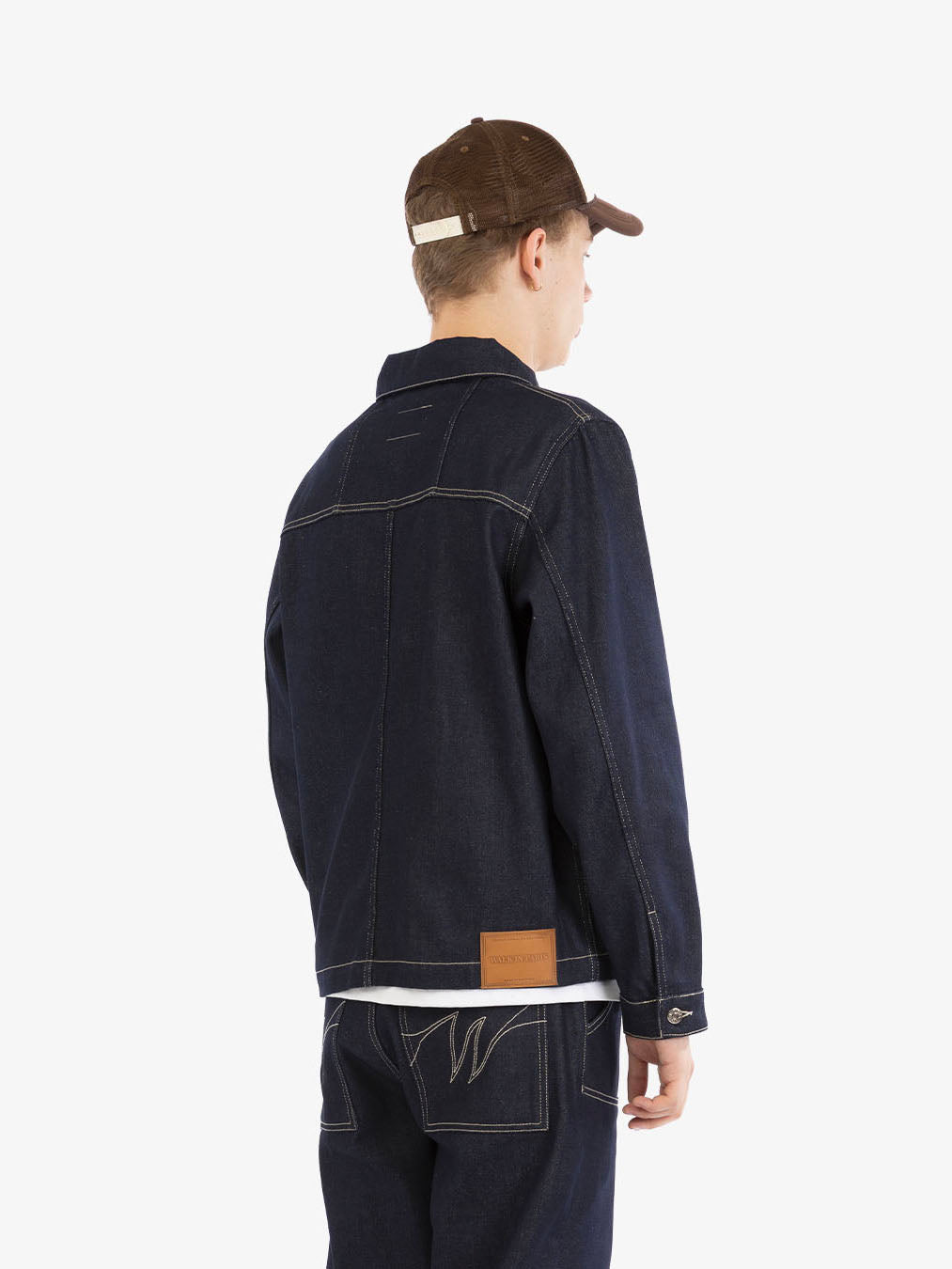 The raw denim carpenter's jacket 4