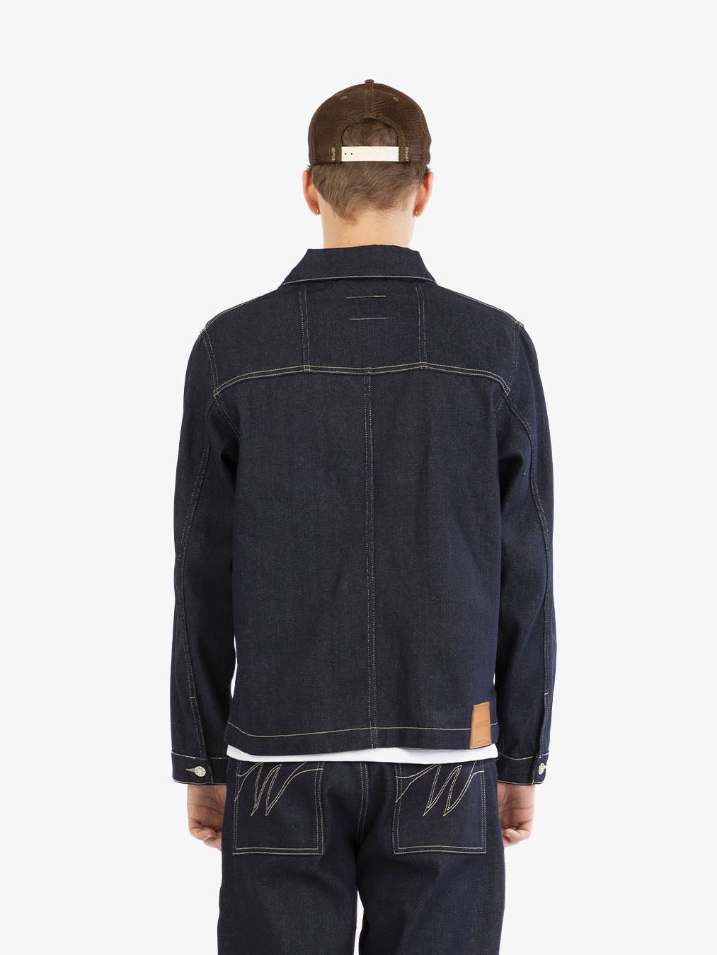 The raw denim carpenter's jacket 5
