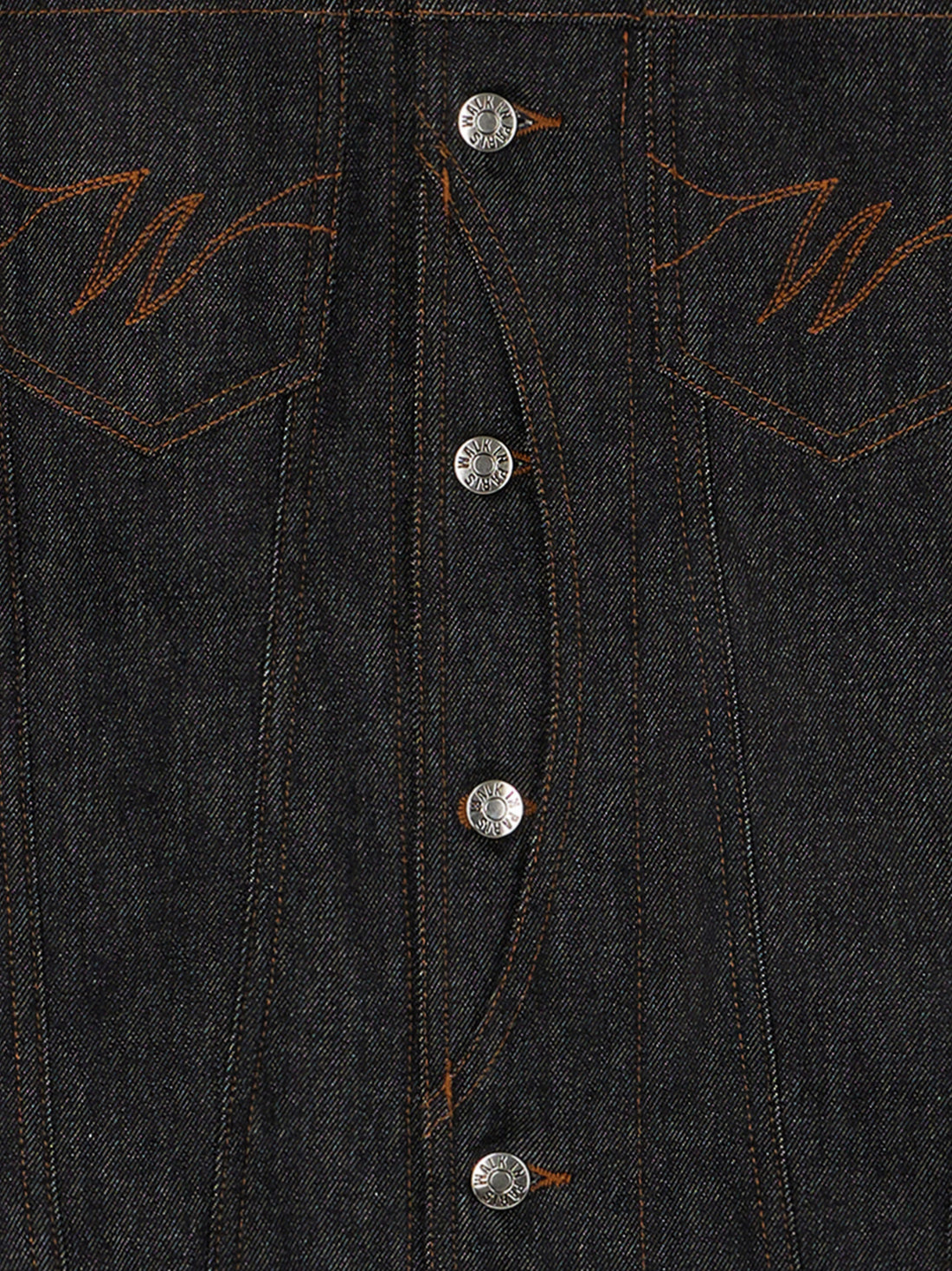 La veste du postier en denim brut