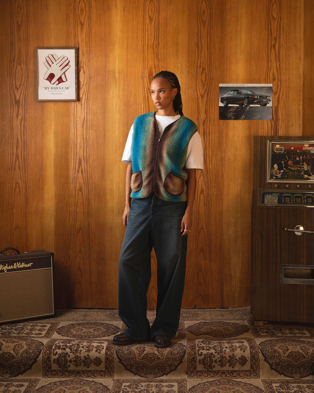 Le gilet bleu du berger