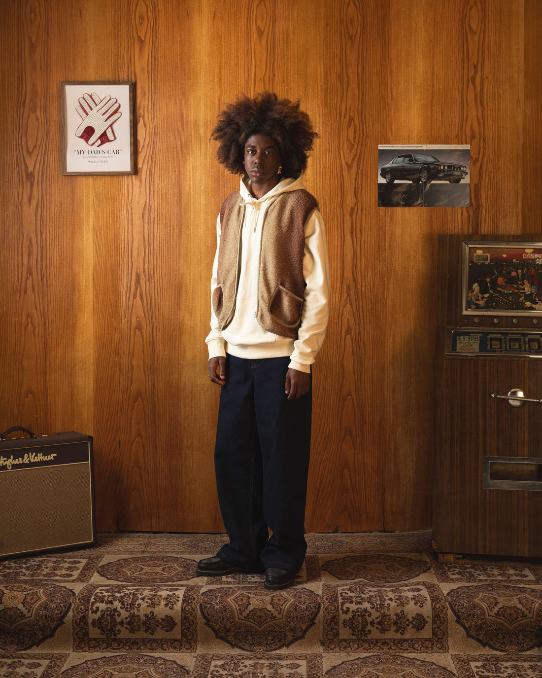 Le gilet marron du berger