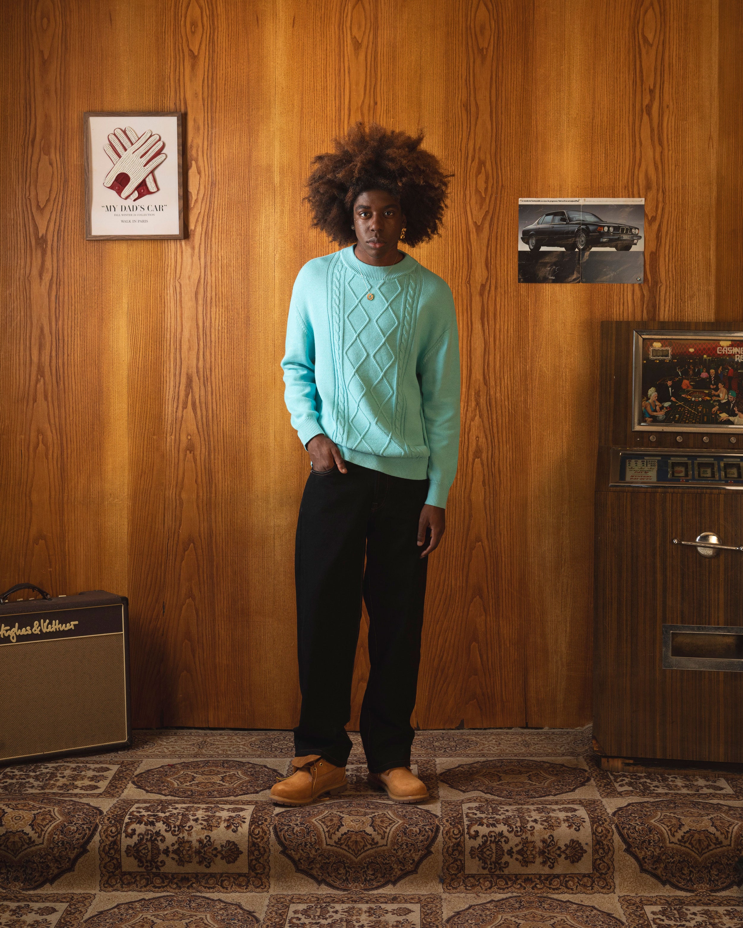 Le jean regular noir 3