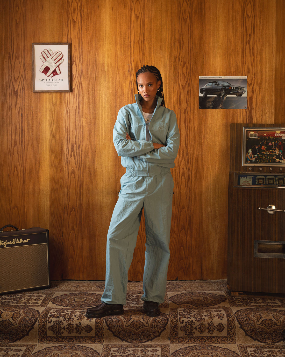 Le pantalon bleu Serenity