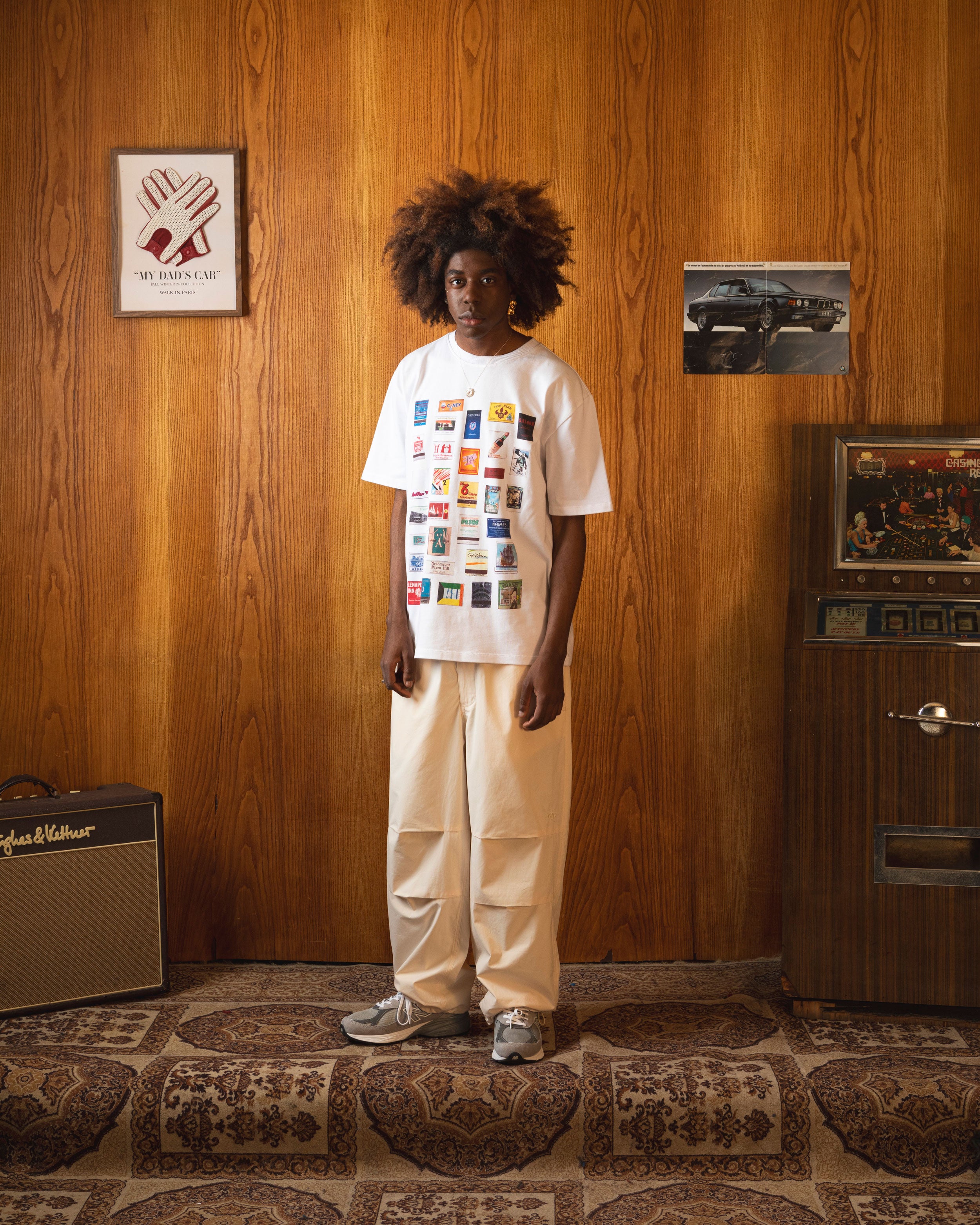 Le pantalon parachute sable 4