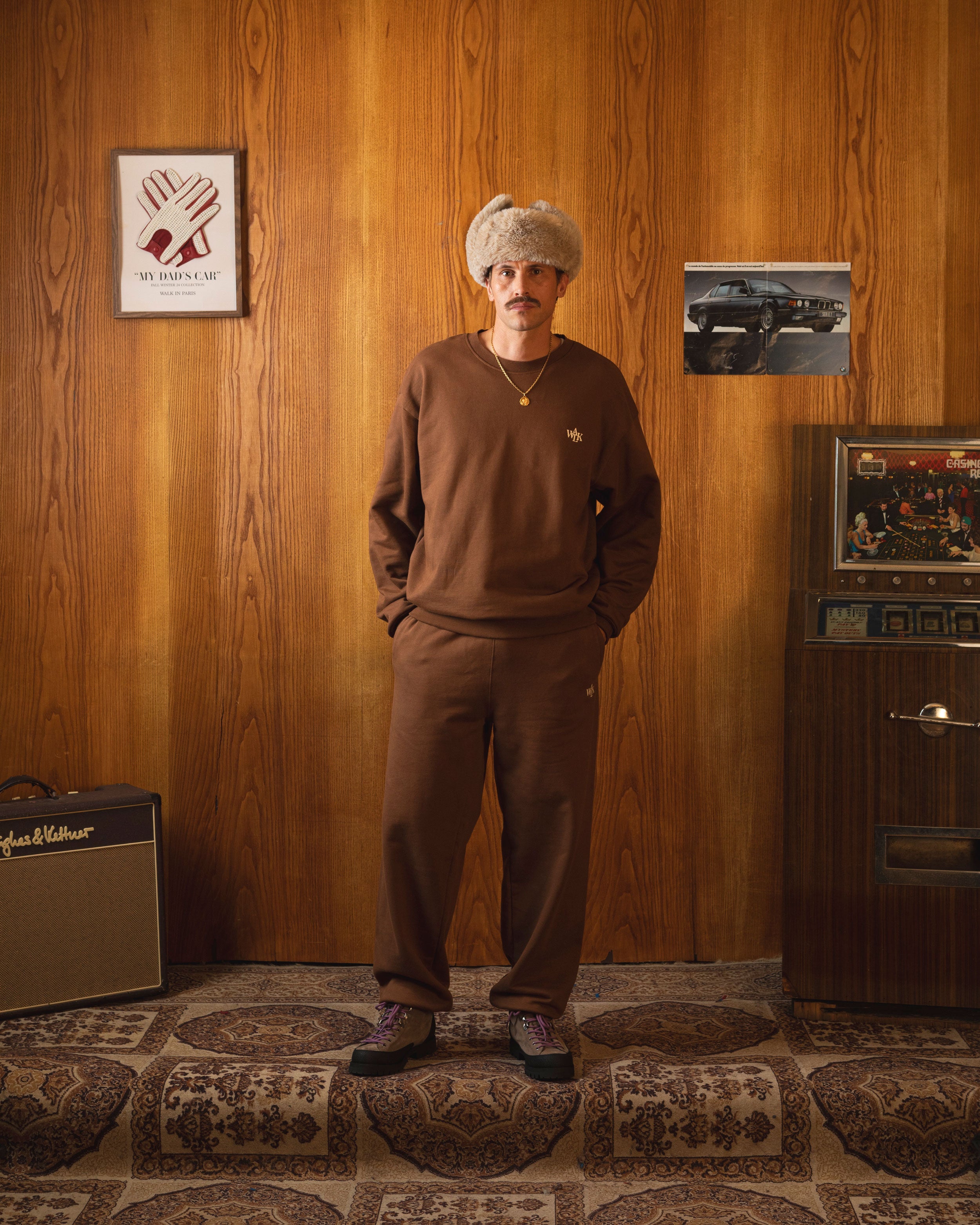 Le sweatshirt acajou 2