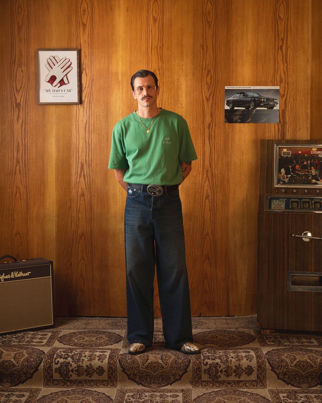 Le t-shirt vert héritage