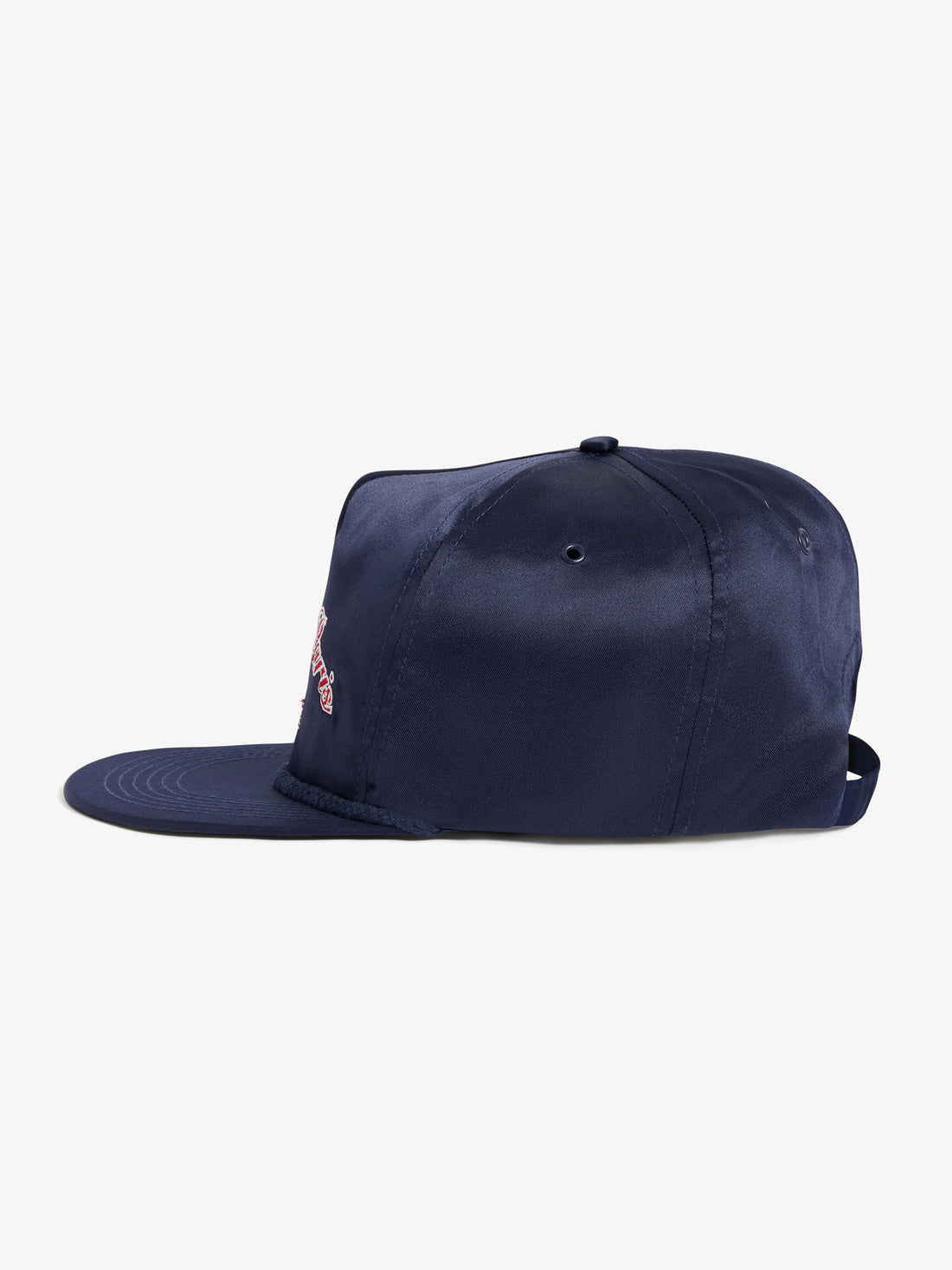 The blue satin Odyssey cap