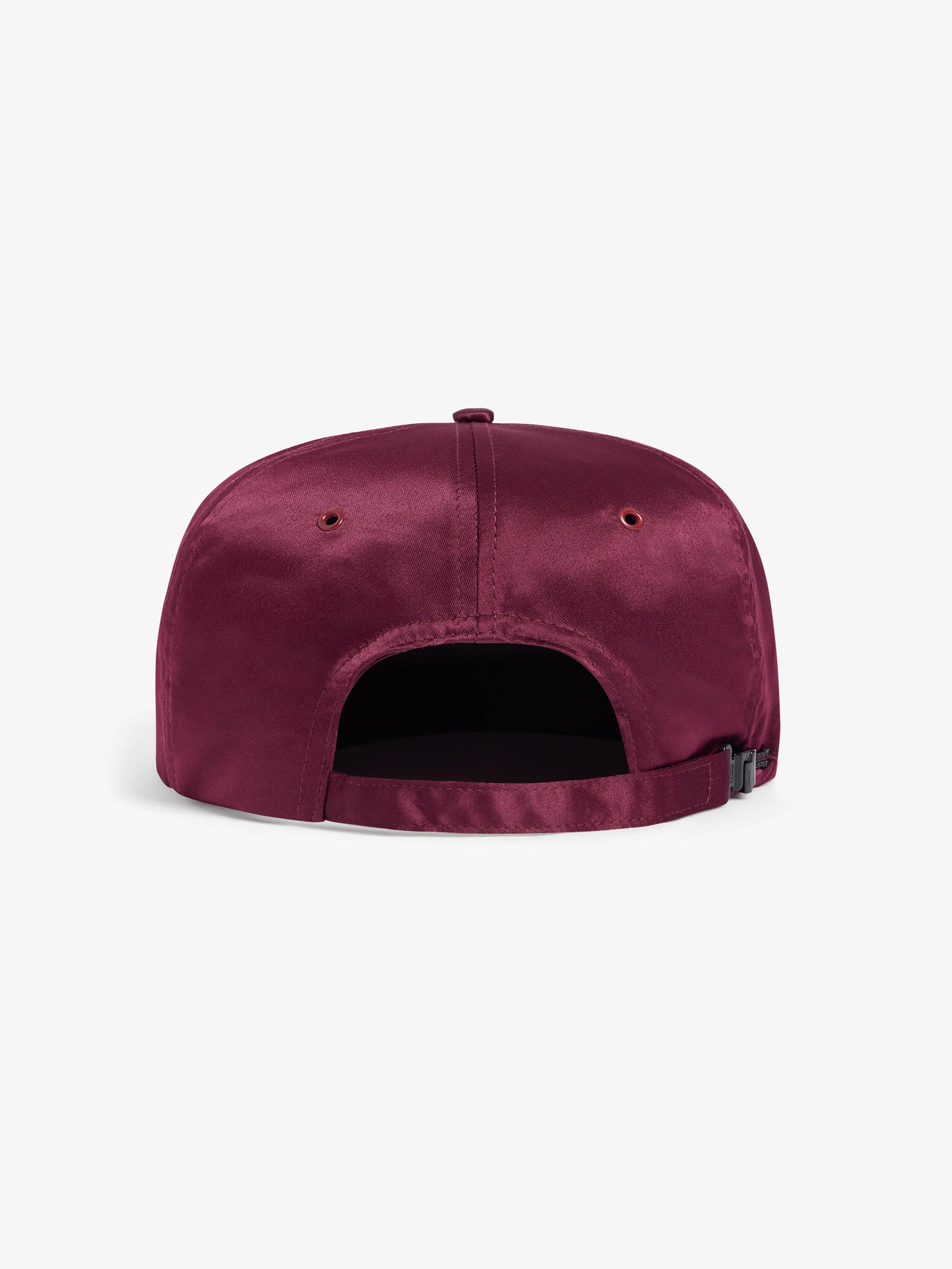 The Odyssée satin burgundy cap 3
