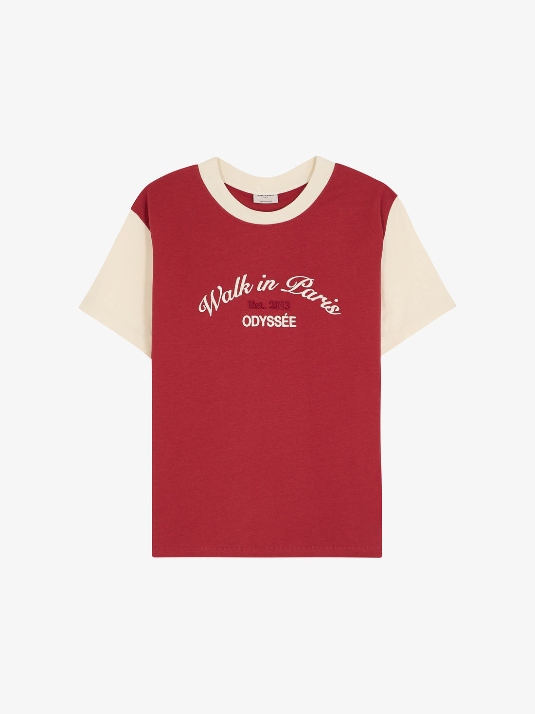 The Odyssée burgundy t-shirt