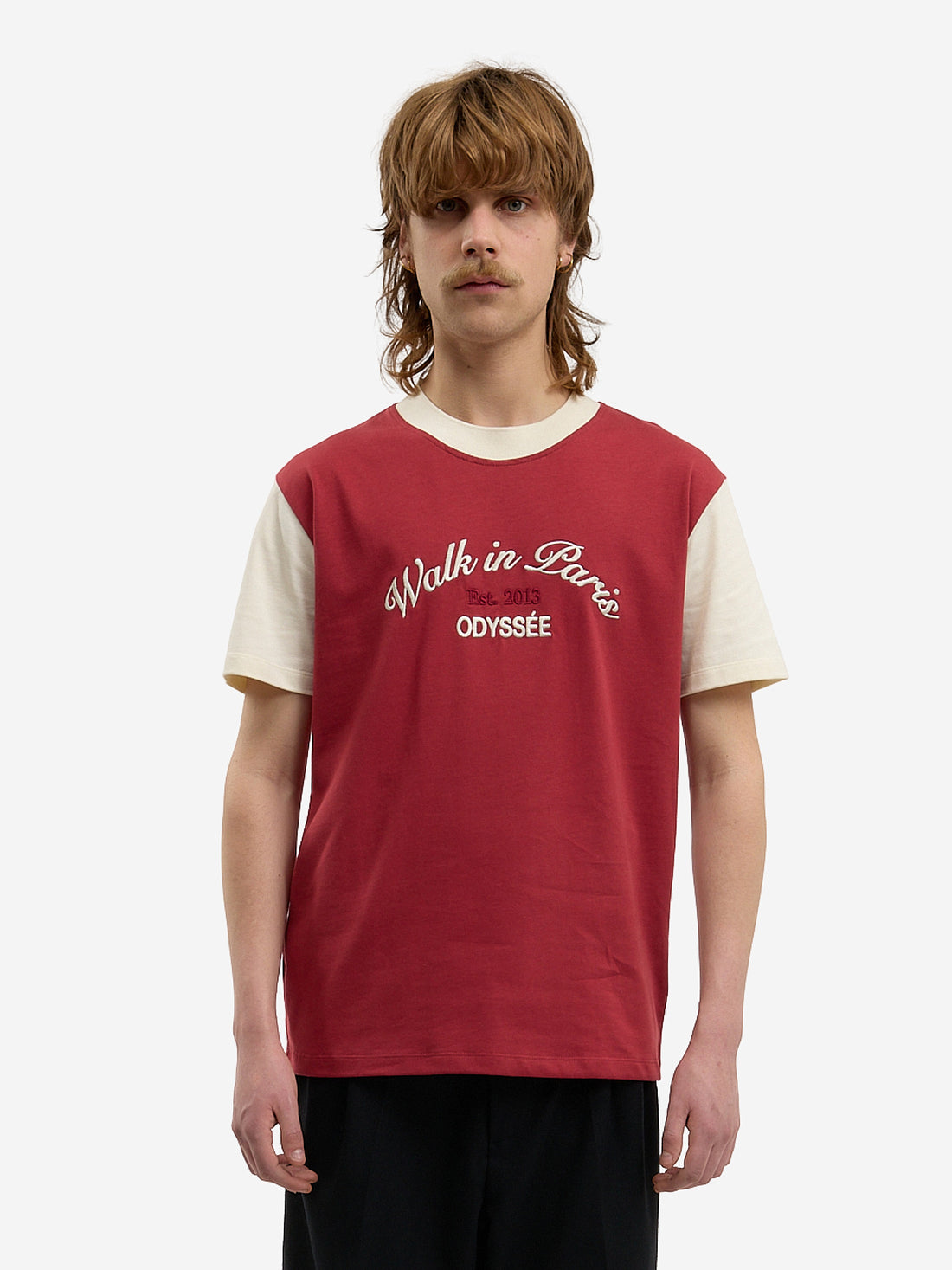 The Odyssée burgundy t-shirt