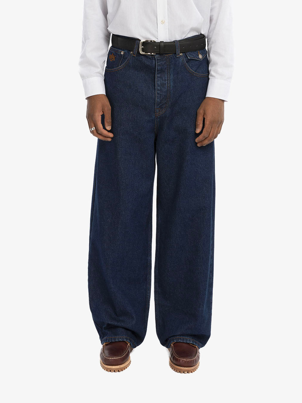 The Original Wash baggy denim pants 3