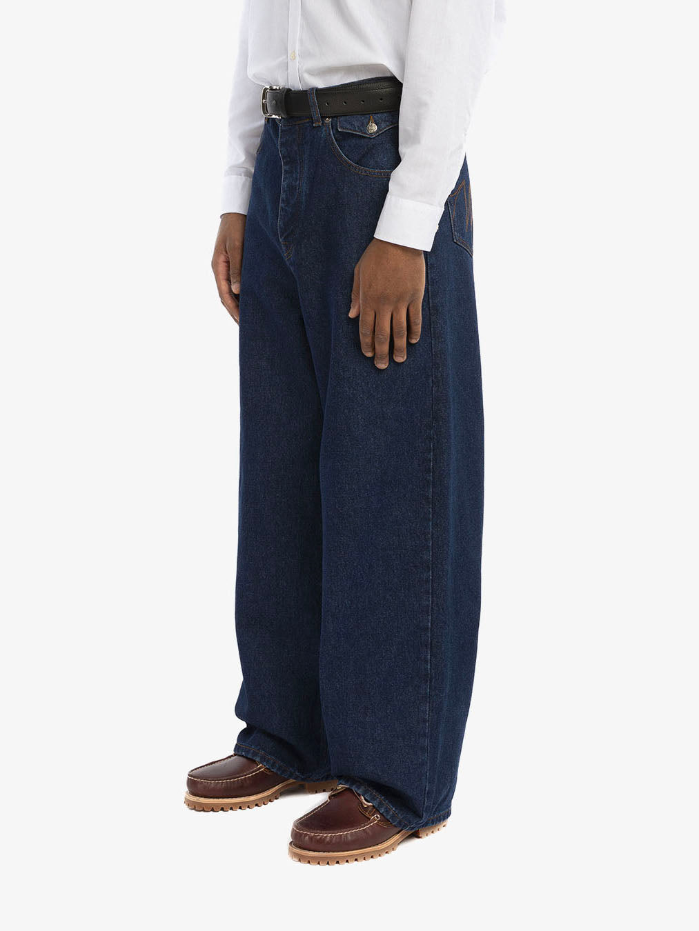 The Original Wash baggy denim pants 4