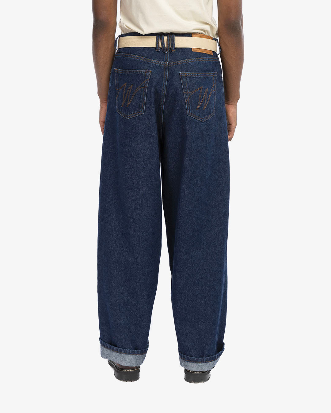 Original Wash denim balloon pants