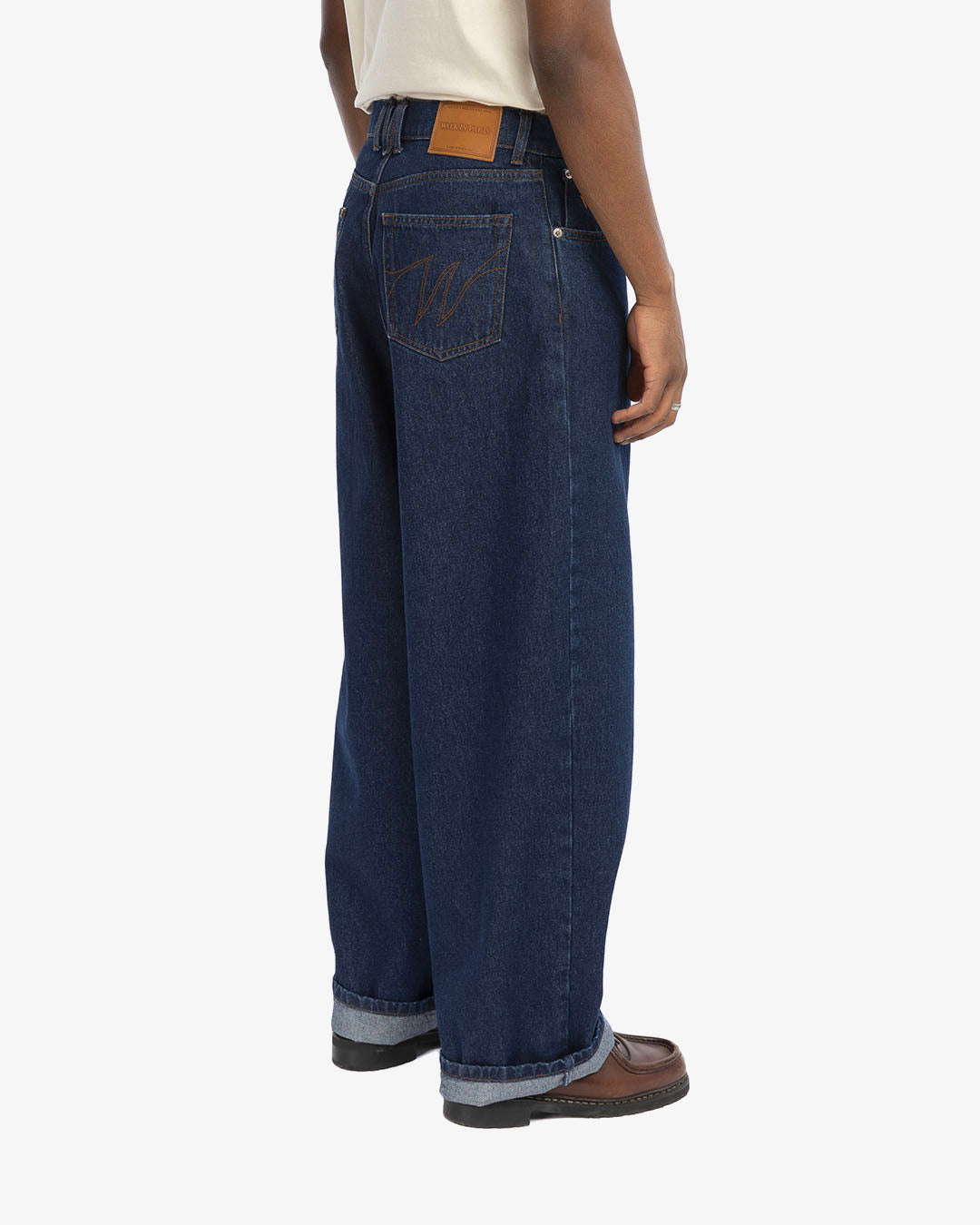 Original Wash denim balloon pants 7