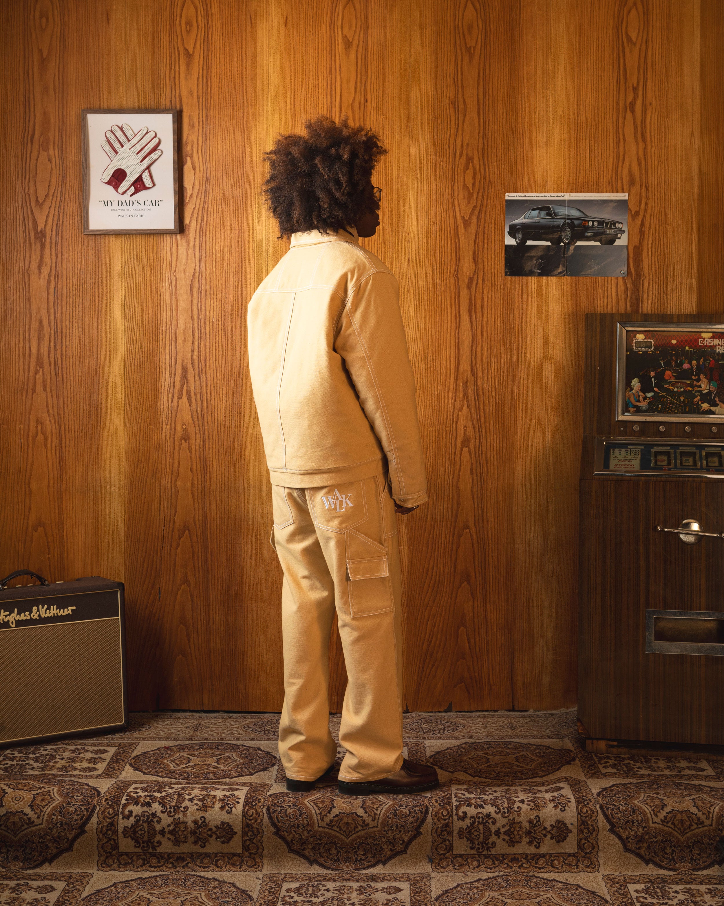 Le pantalon cargo old gold 5