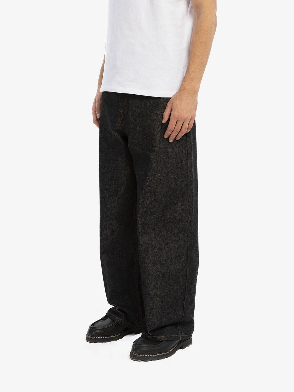 Raw denim baggy 9