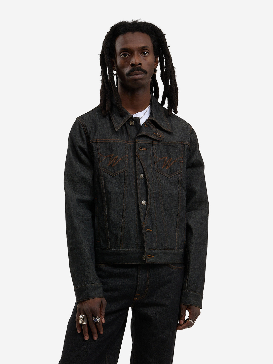 La veste du postier en denim brut