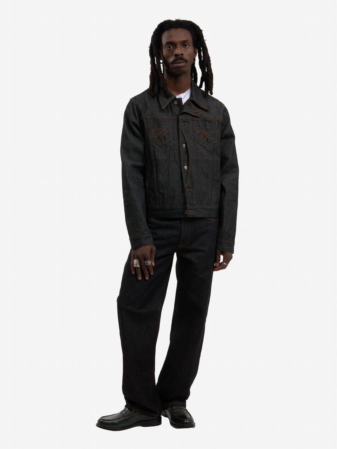 La veste du postier en denim brut