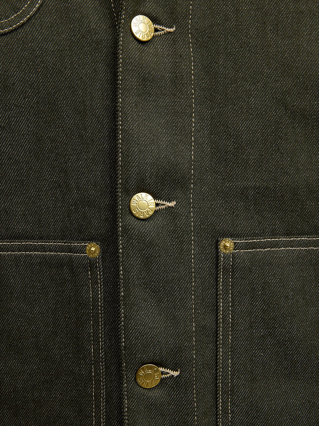 La veste du menuisier en denim vert