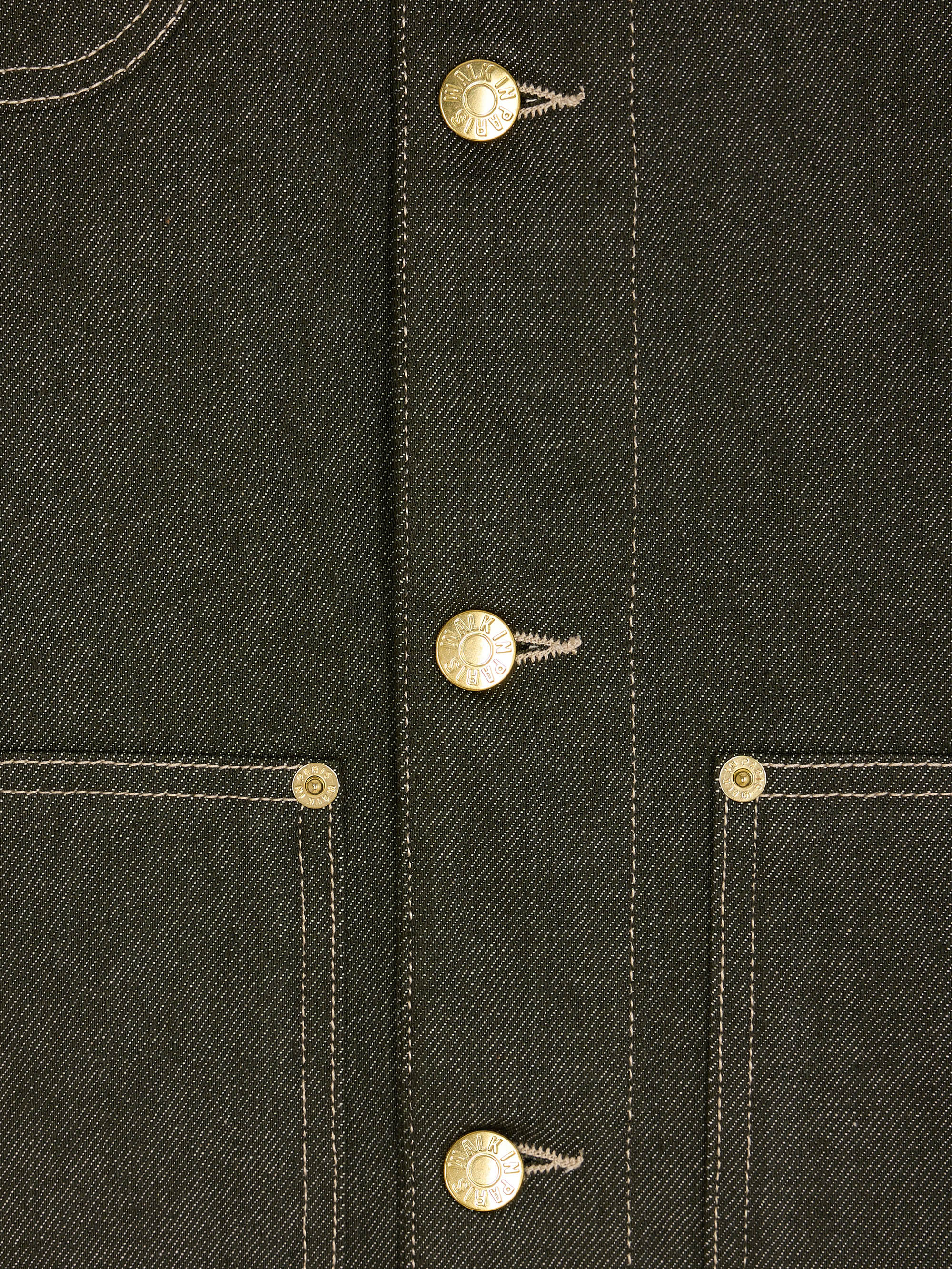 La veste du menuisier en denim vert 10