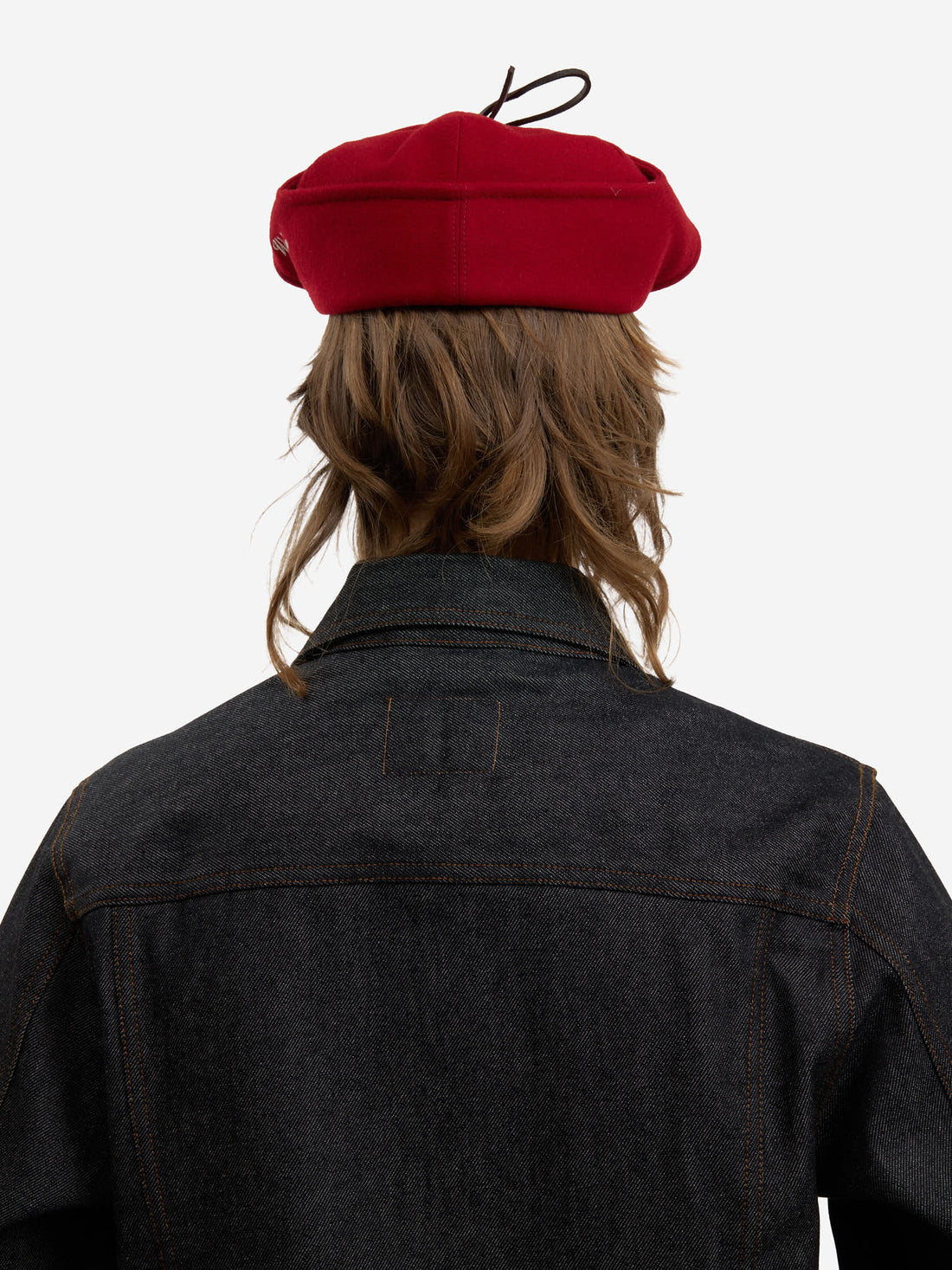 The red Sherlock beret