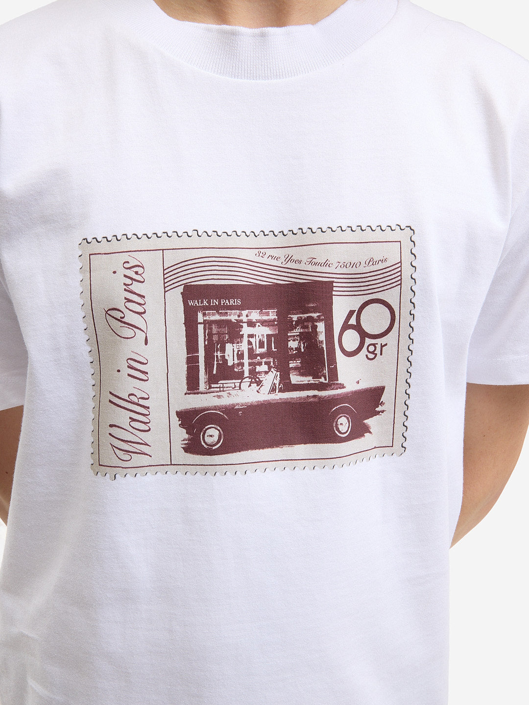 The “Boutique Walk in Paris” stamp t-shirt 4