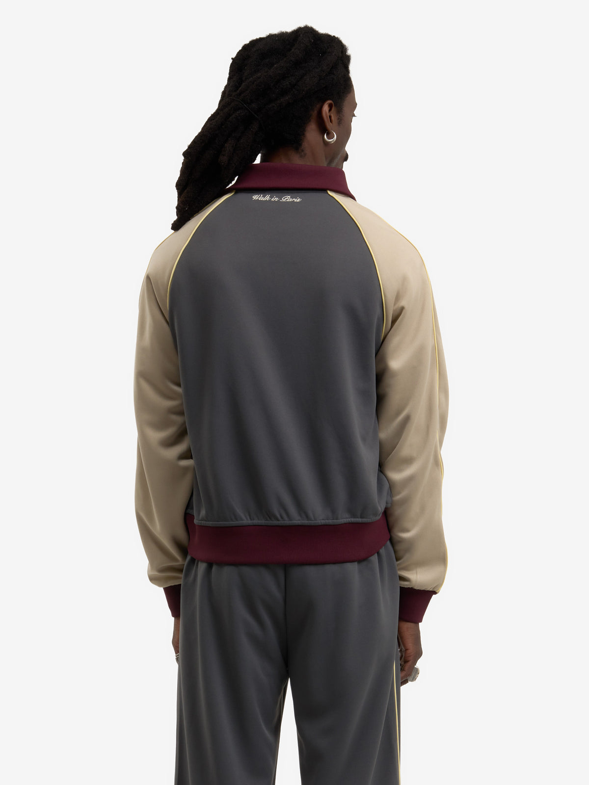 La veste de jogging Signature grise