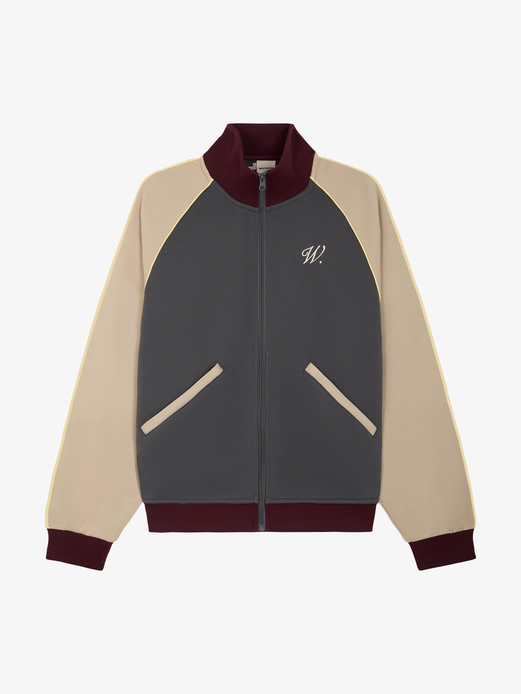 The Signature grey jogging jacket 1