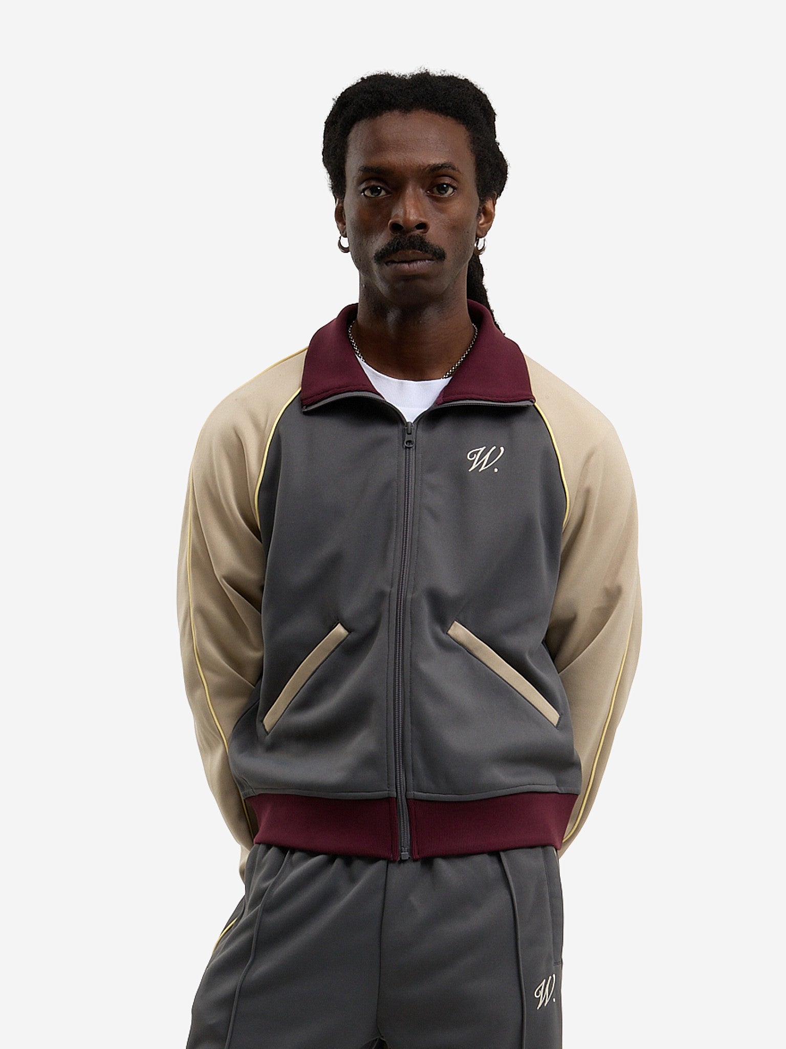 The Signature grey jogging jacket 3