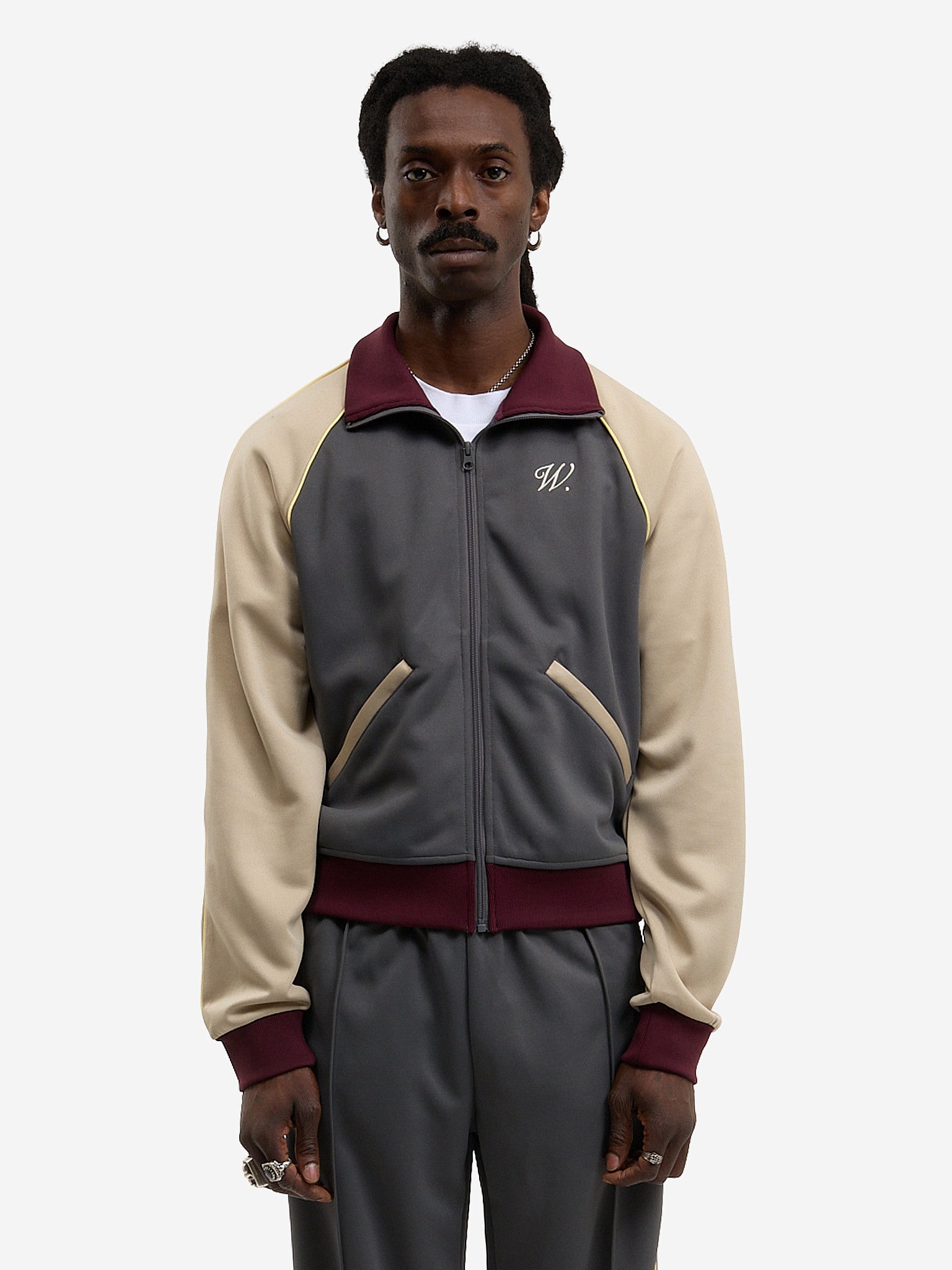 The Signature grey jogging jacket 6