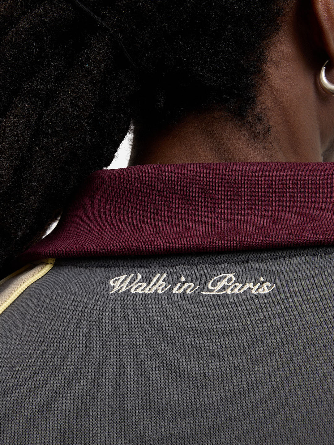 The Signature grey jogging jacket