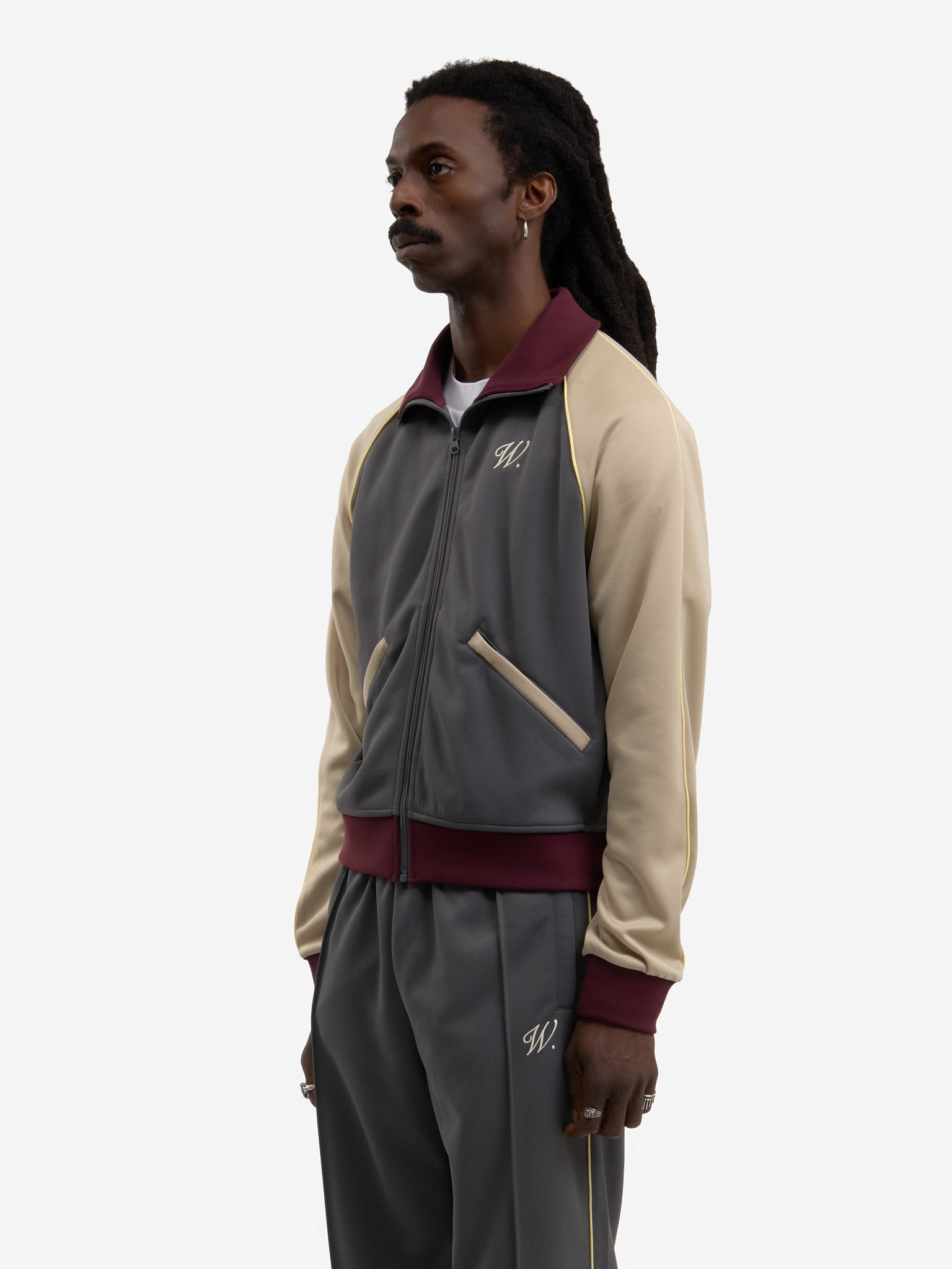 The Signature grey jogging jacket 4