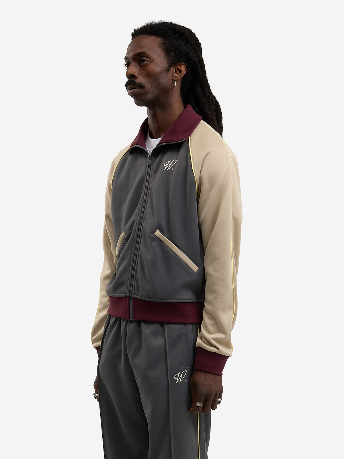 La veste de jogging Signature grise