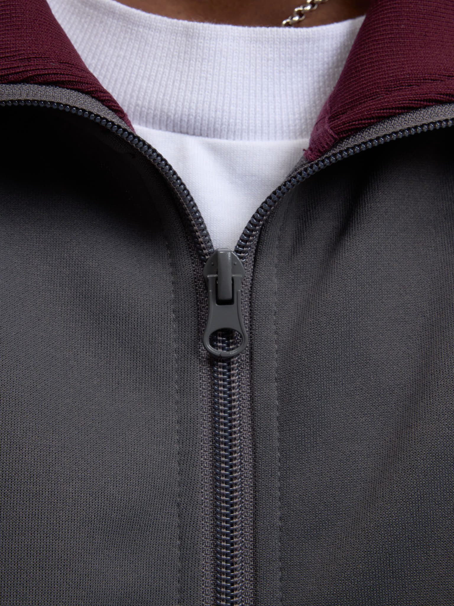 The Signature grey jogging jacket 10