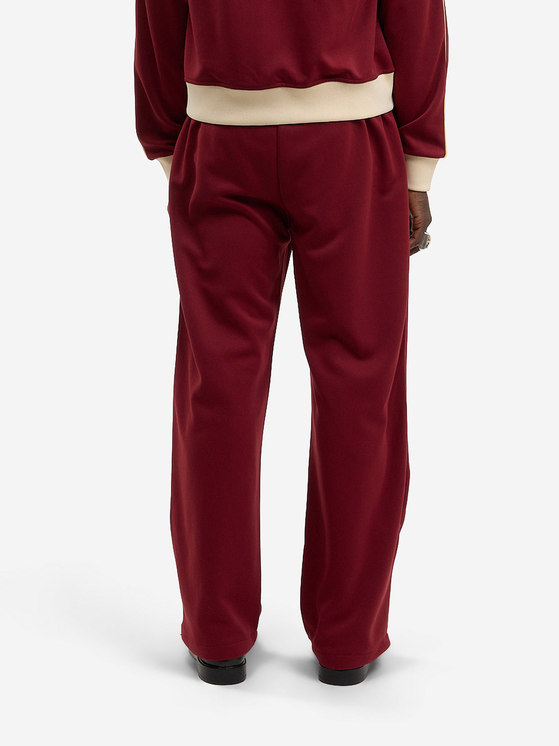 Le pantalon de jogging Signature bordeaux