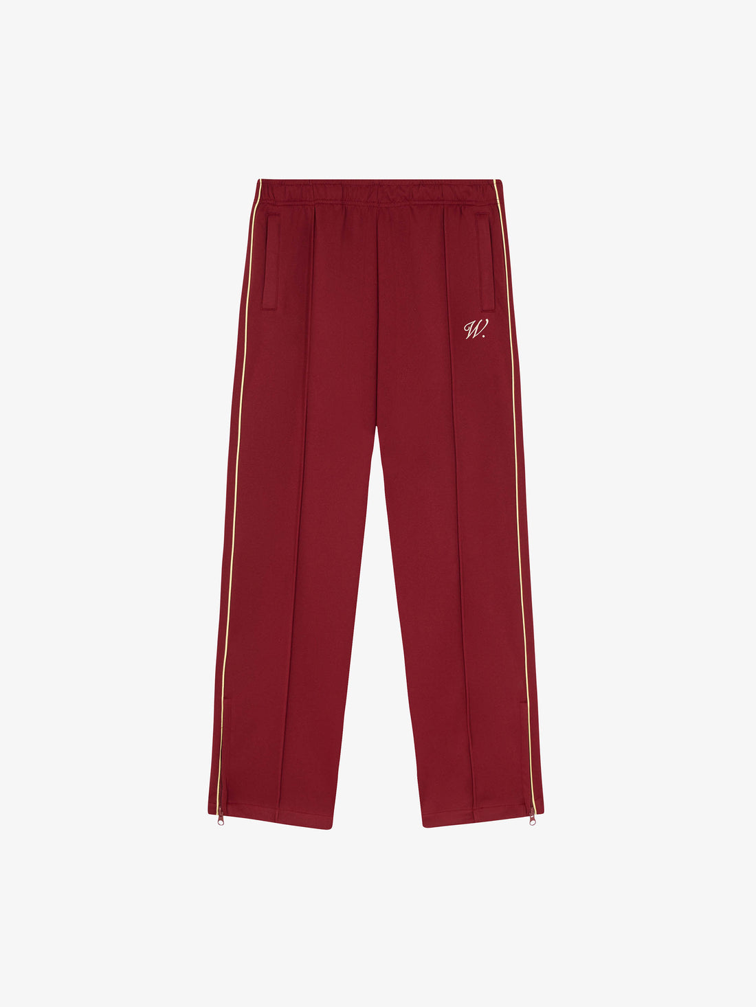 Le pantalon de jogging Signature bordeaux