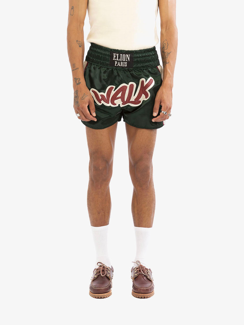 The “Walk in Bangkok” boxing shorts