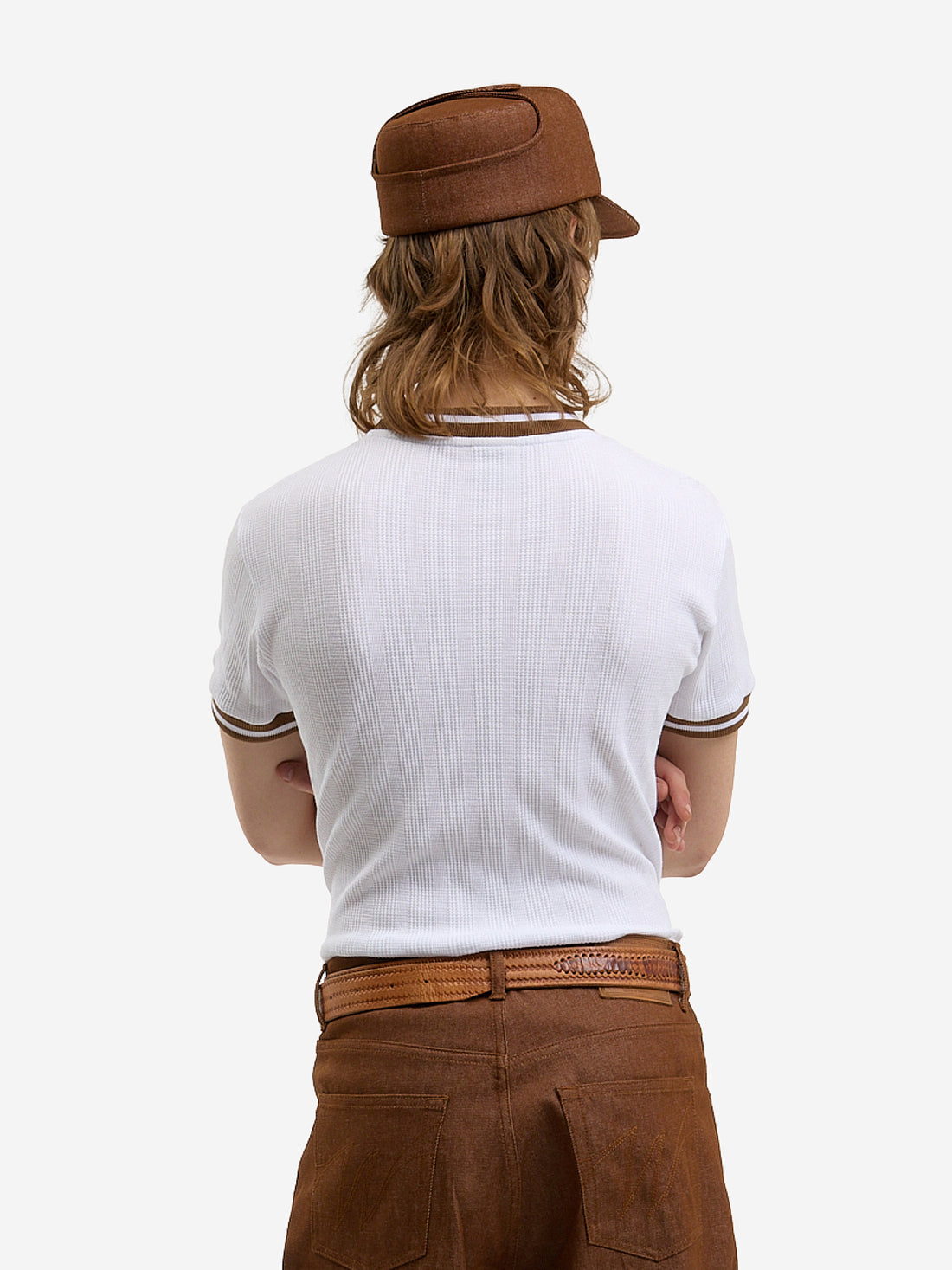 The white knit t-shirt